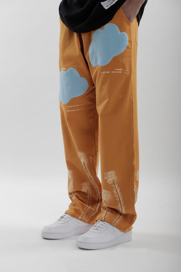 Toffle — Bleached Floral Joggers