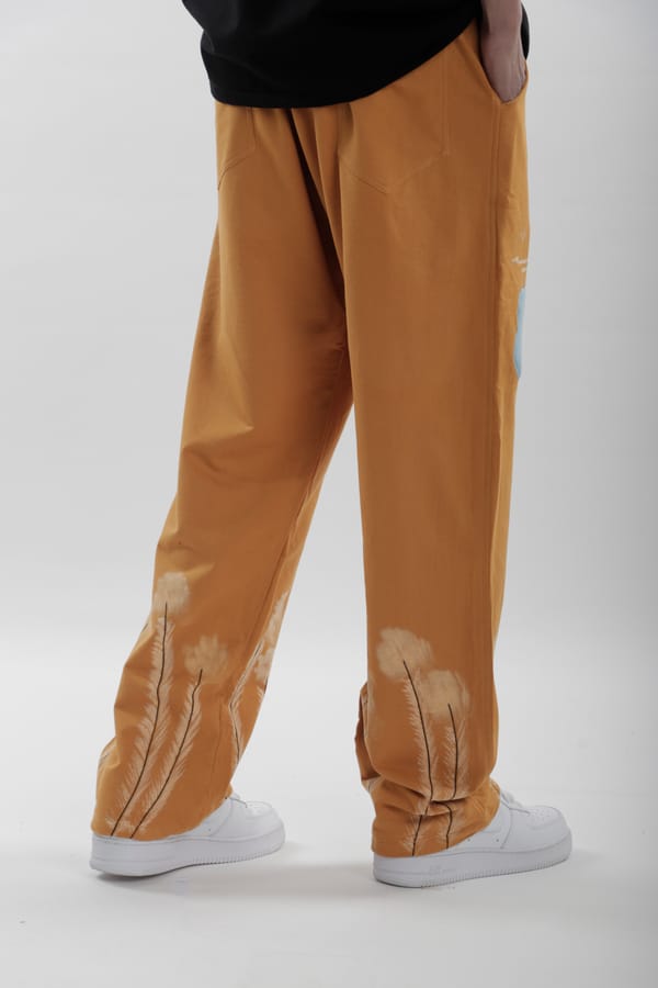 Toffle — Bleached Floral Joggers