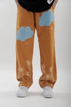 Bleached Floral Joggers view 3