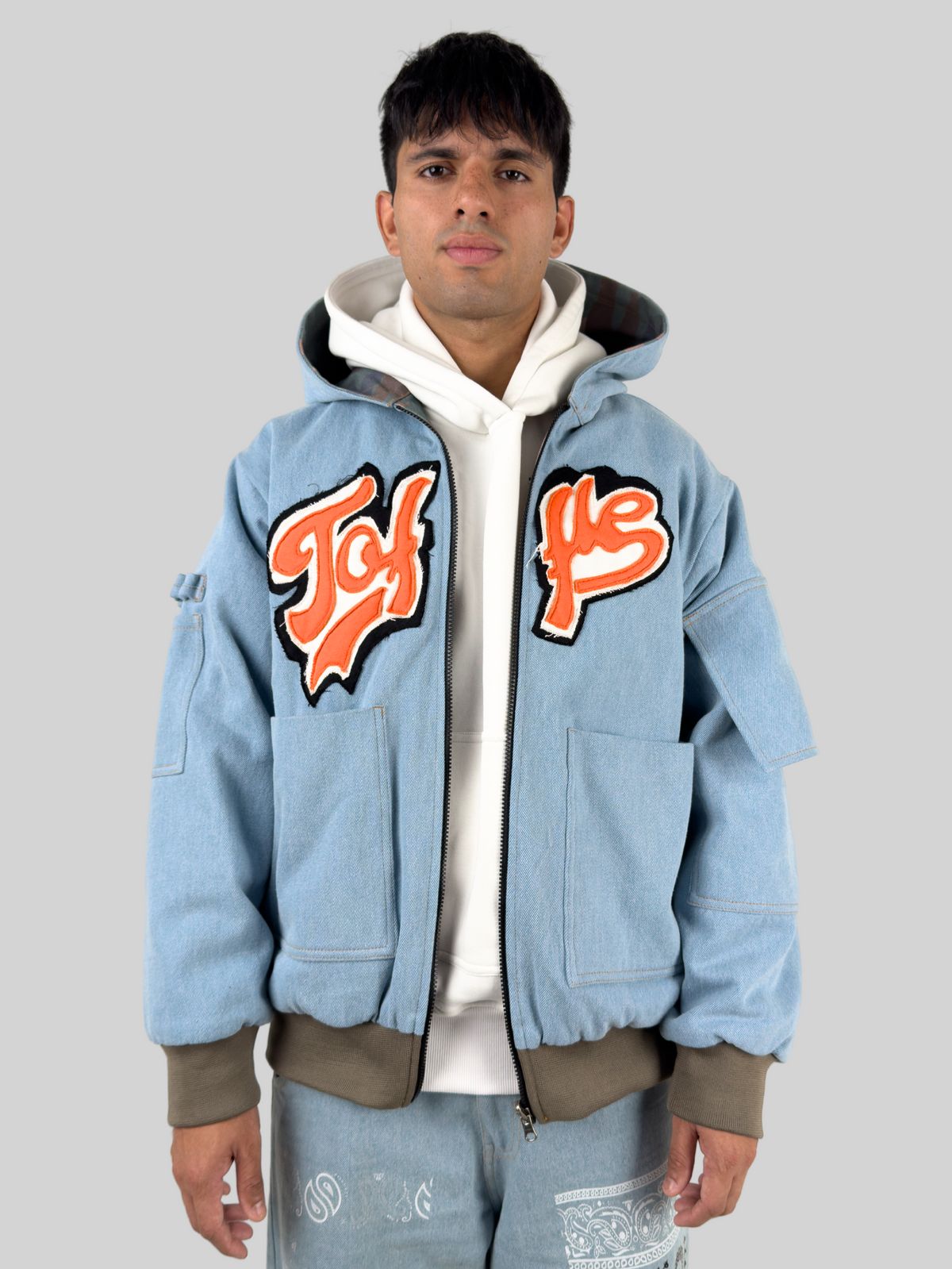 Denim Camo Reversible Jacket - image 2