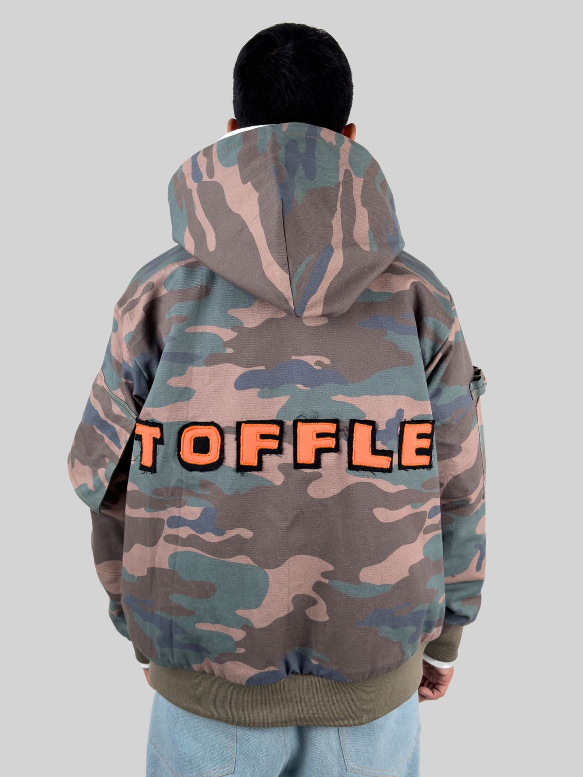 Denim Camo Reversible Jacket - image 8