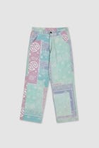 Paisley Blue Jeans view 1