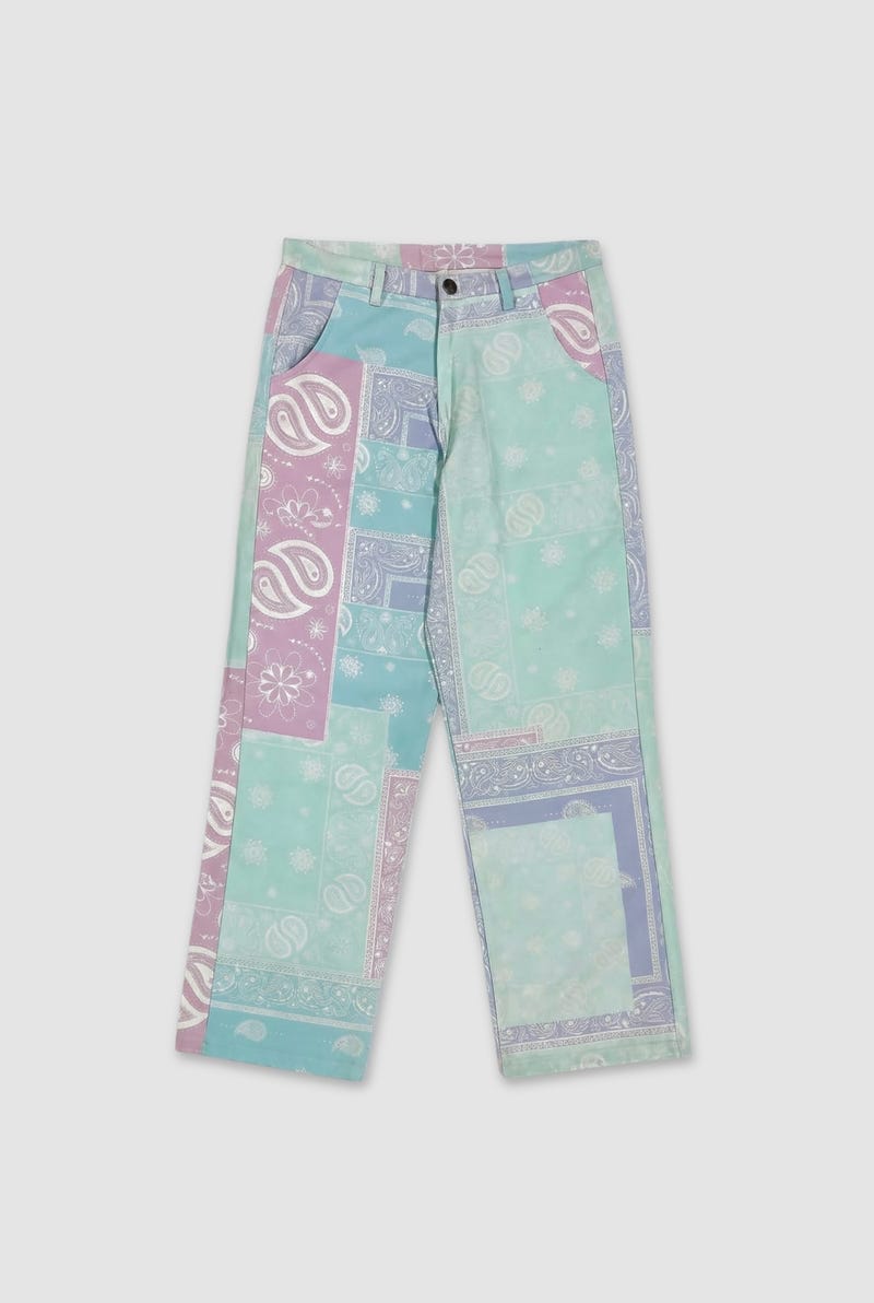 Paisley Blue Jeans