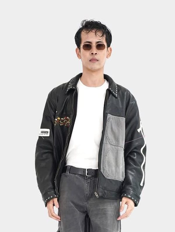 Toffle — Blossom Leather Jacket