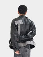 Blossom Leather Jacket view 3