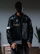 Blossom Leather Jacket view 4