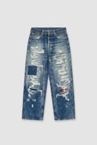 Blue vintage Jeans view 1