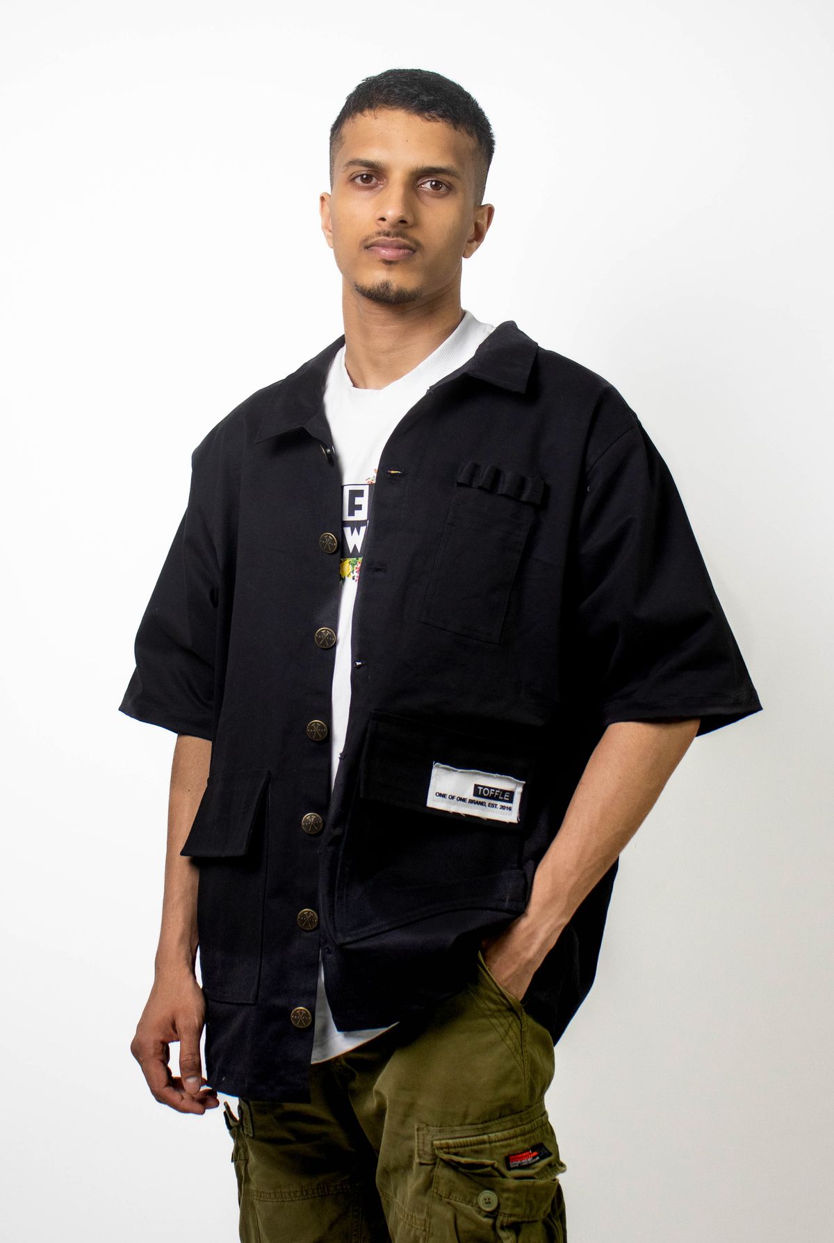 Workwear Black Shirt - image 1