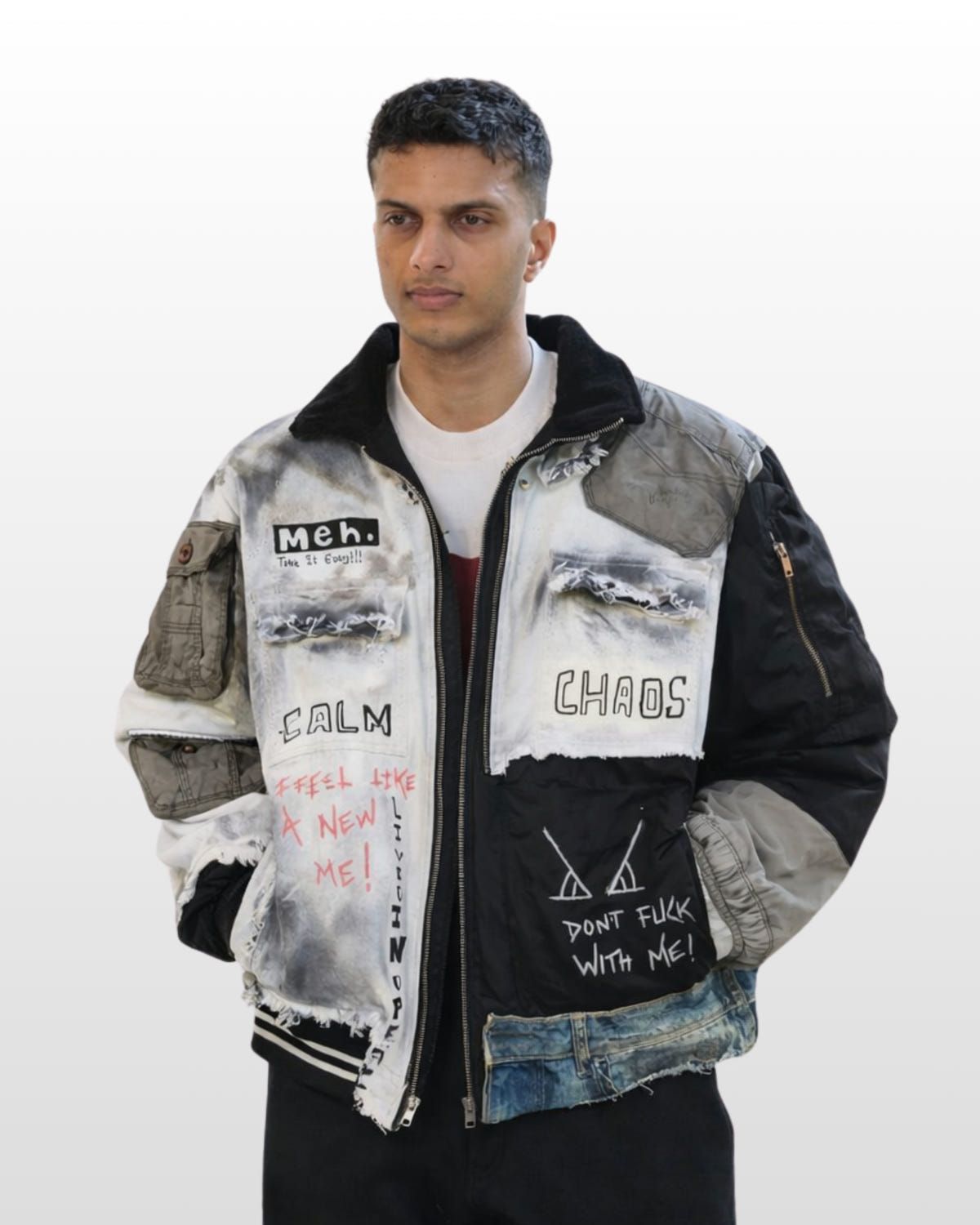 OG Upcycled White Jacket - image 1