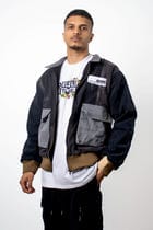 Reconstructed Black Jacket view 1