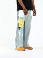 Inside-Out Blue Jeans view 1