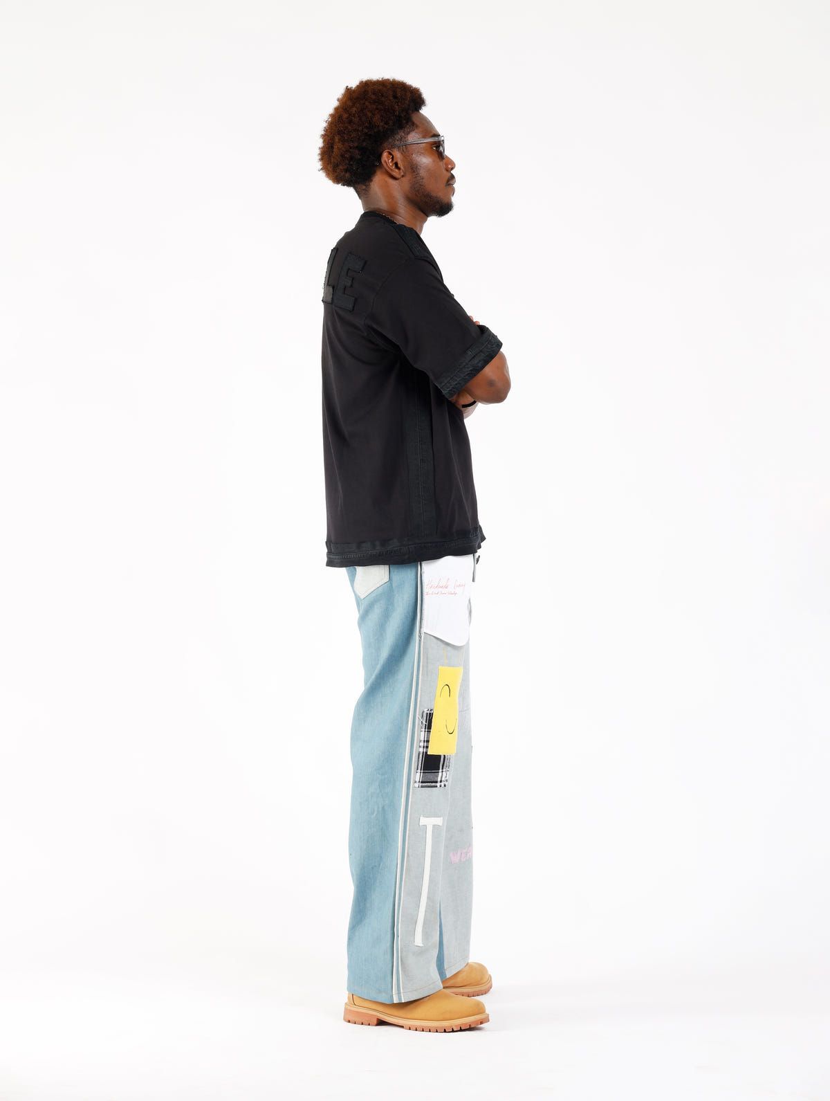 Inside-Out Blue Jeans - image 3