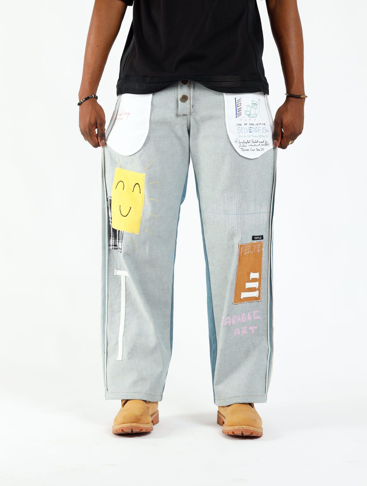 Inside-Out Blue Jeans - image 5