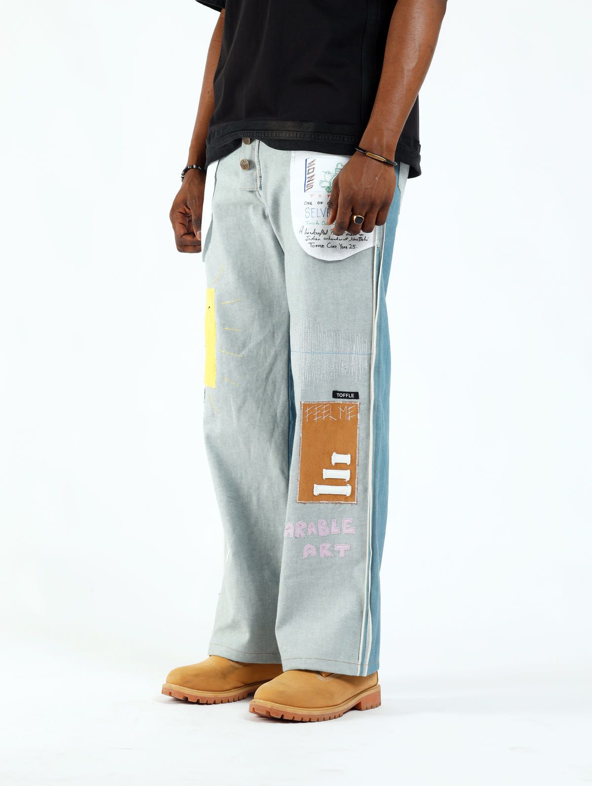 Inside-Out Blue Jeans - image 6