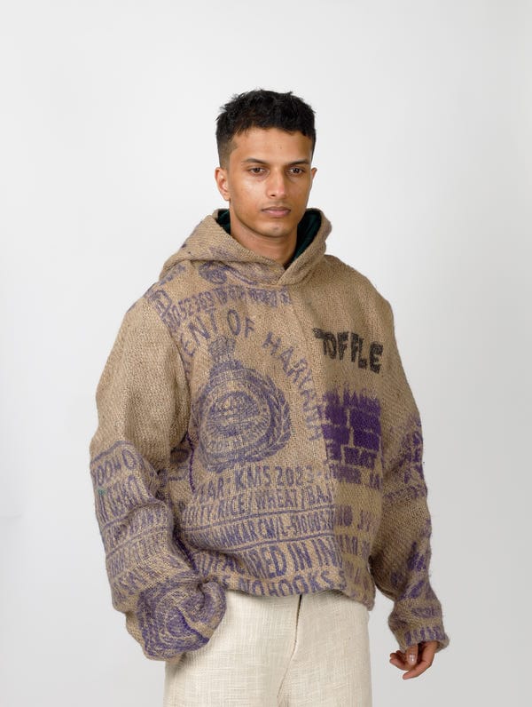 Toffle — Mill Brown Hoodie