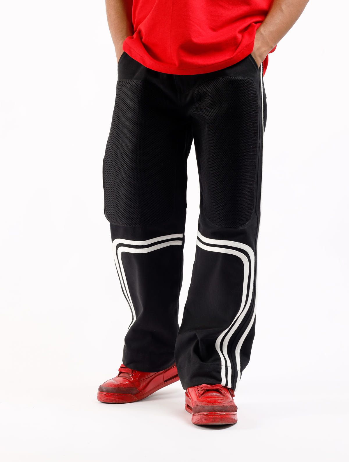 Black Athletic Jeans - image 1