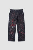 Splatter Denim Jeans view 1