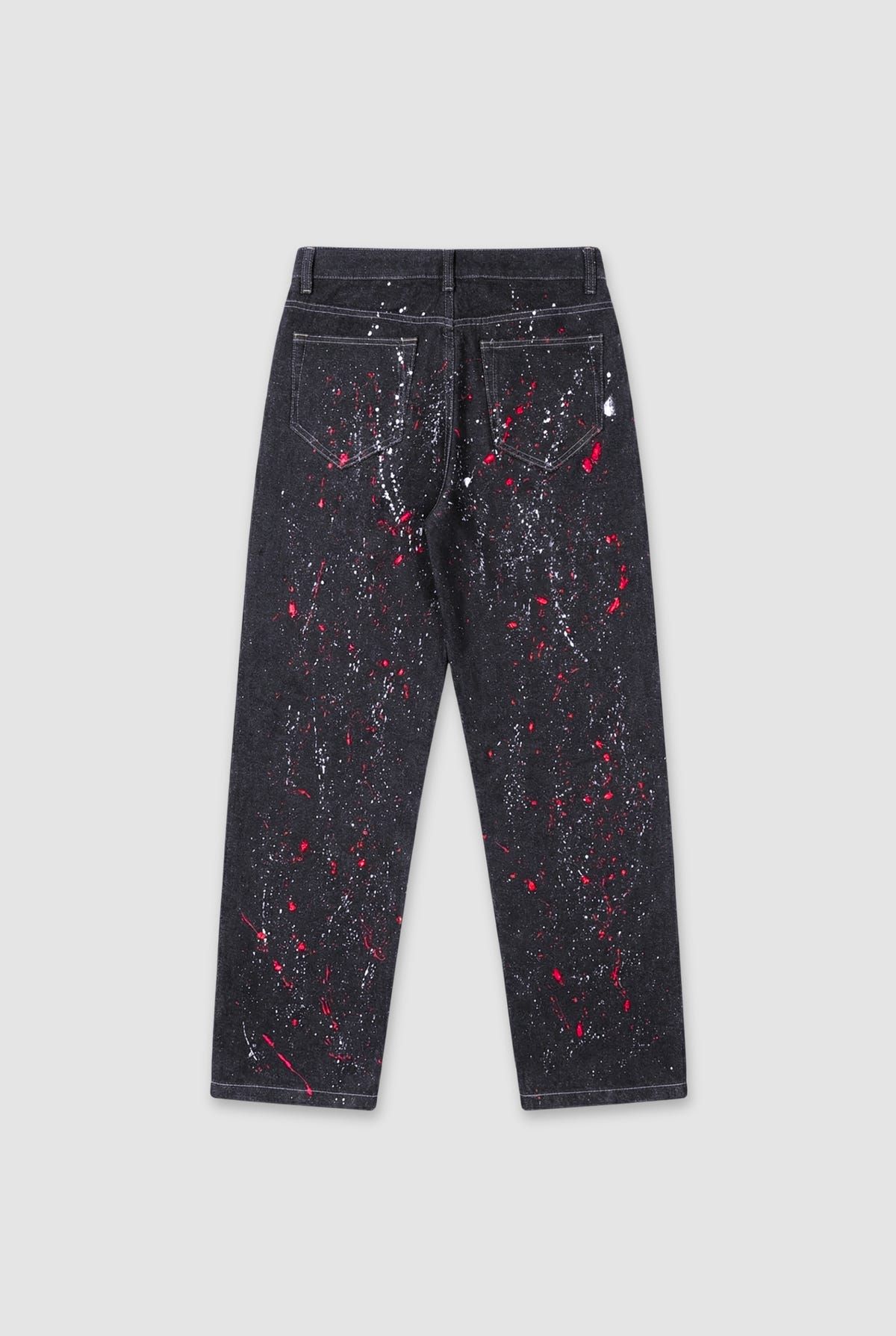 Splatter Denim Jeans - image 2