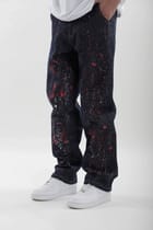 Splatter Denim Jeans view 3