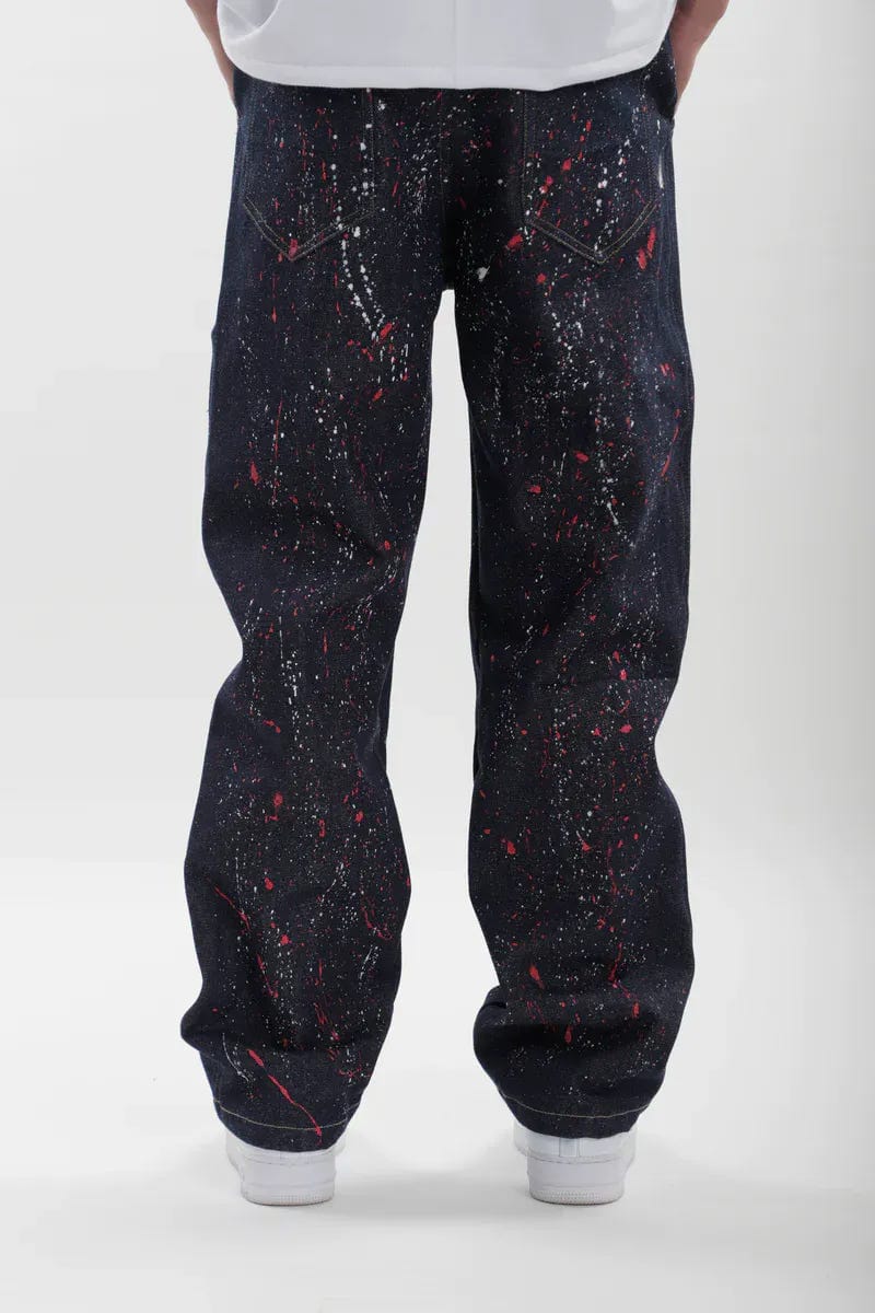 Splatter Denim Jeans - image 6