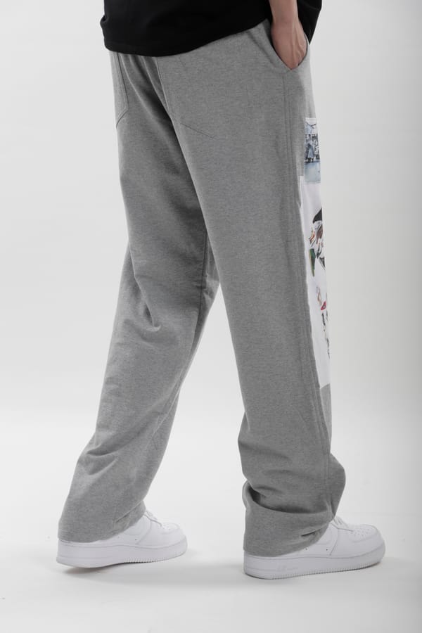 Toffle — Grey Patchwork Jogger