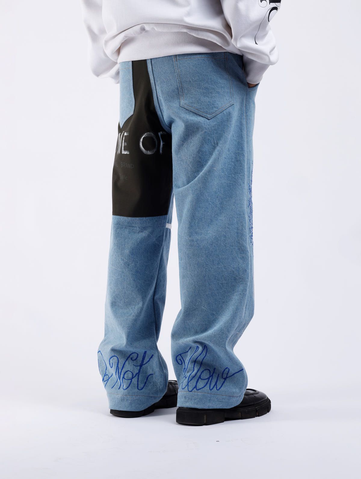 Blue Follow Jeans - image 3