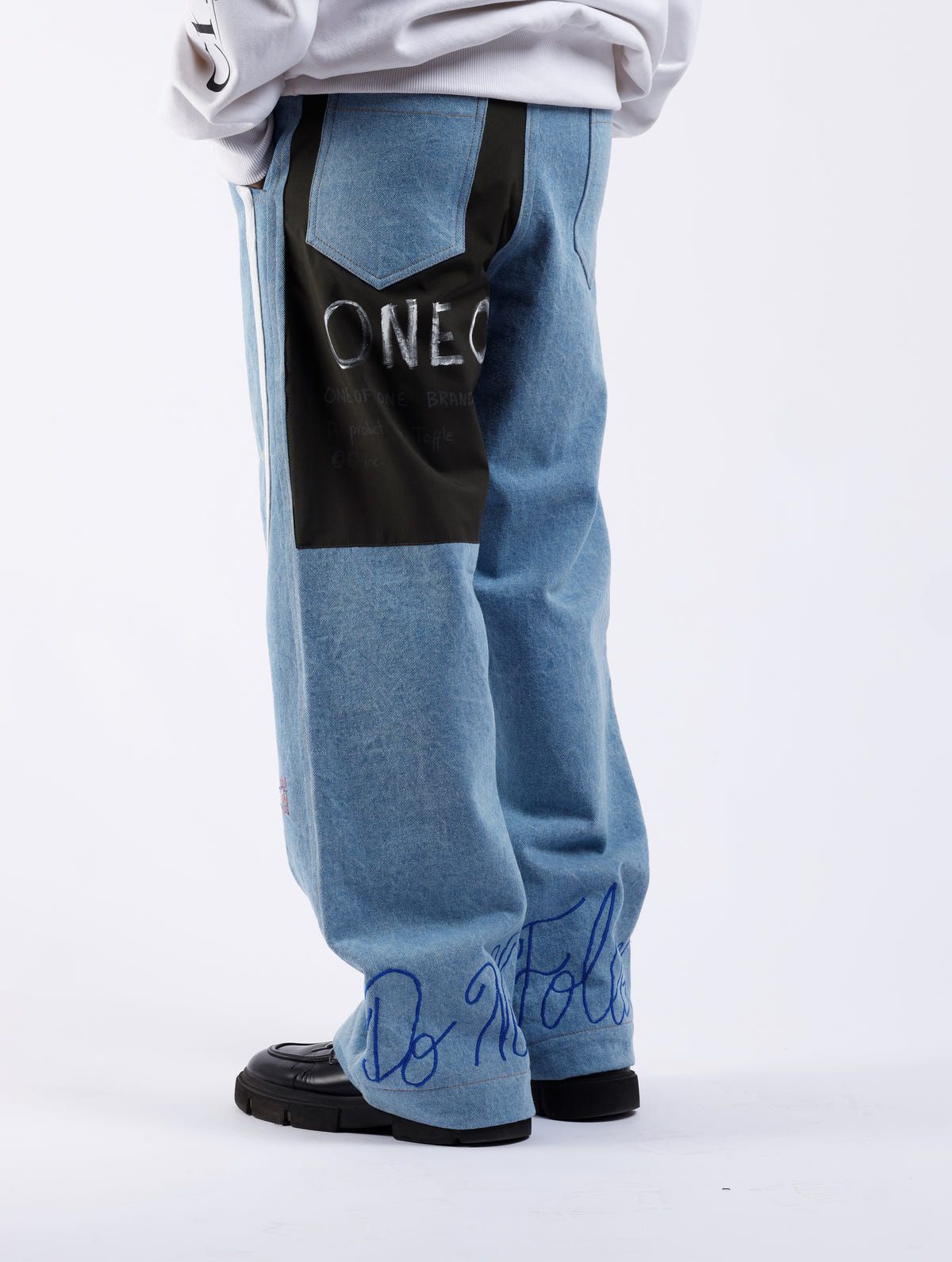 Blue Follow Jeans - image 4