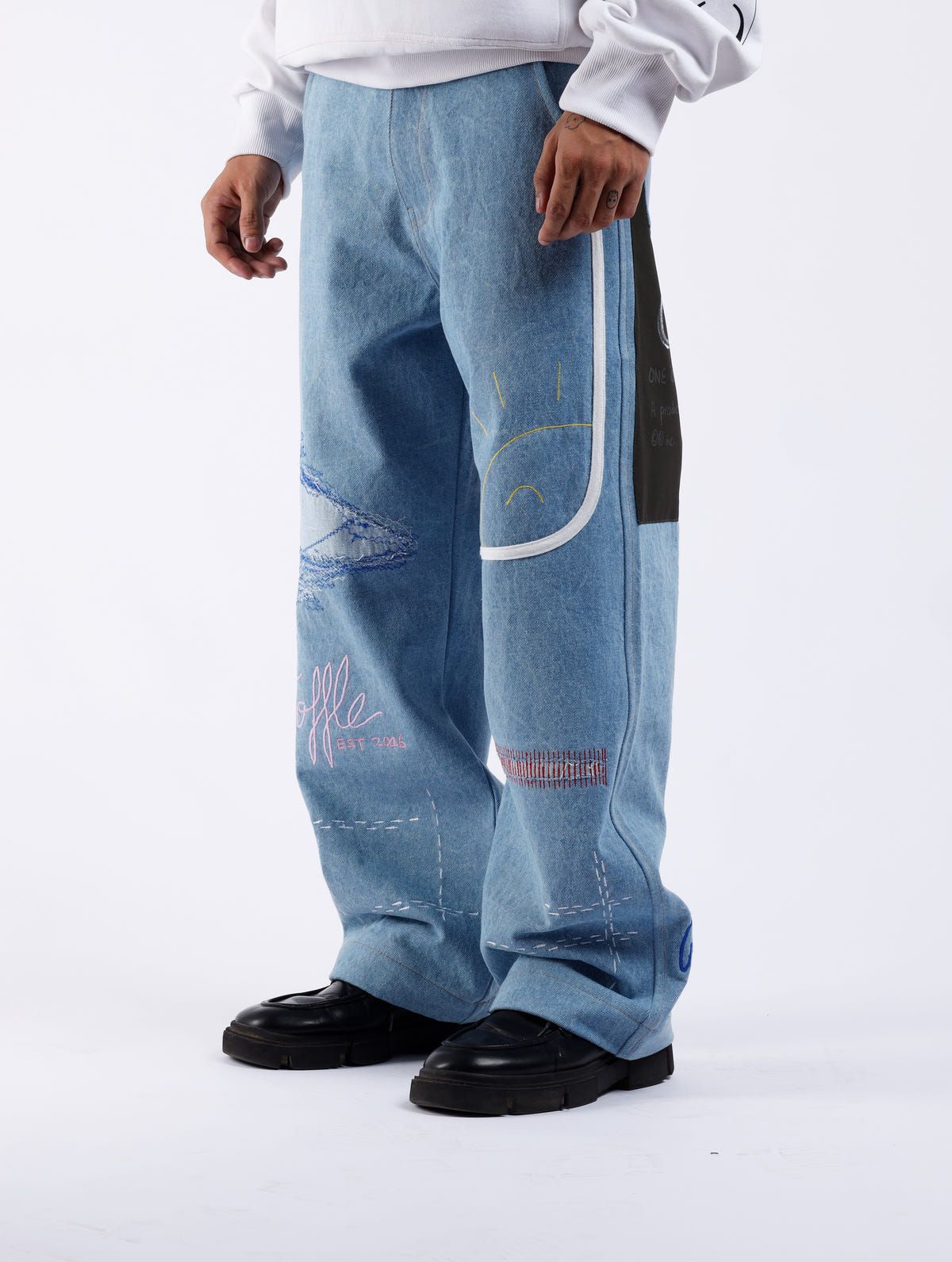 Blue Follow Jeans - image 6