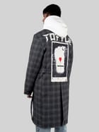 Grey Wool Overcoat view 4