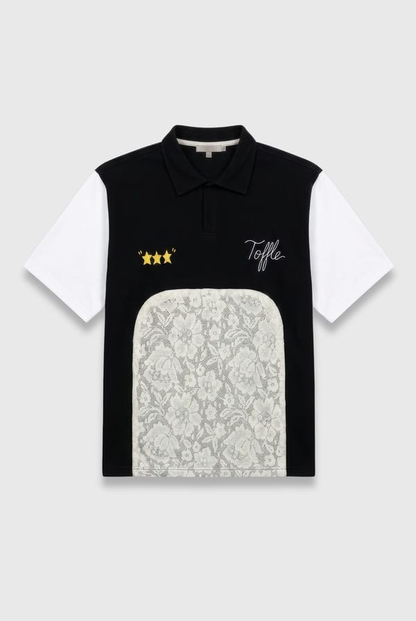 Toffle — Floral Polo T-shirt