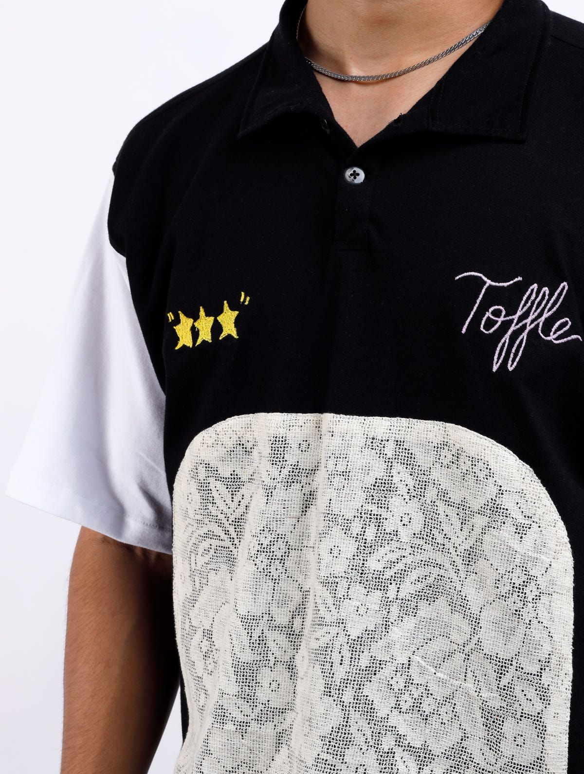 Floral Polo T-shirt - image 4