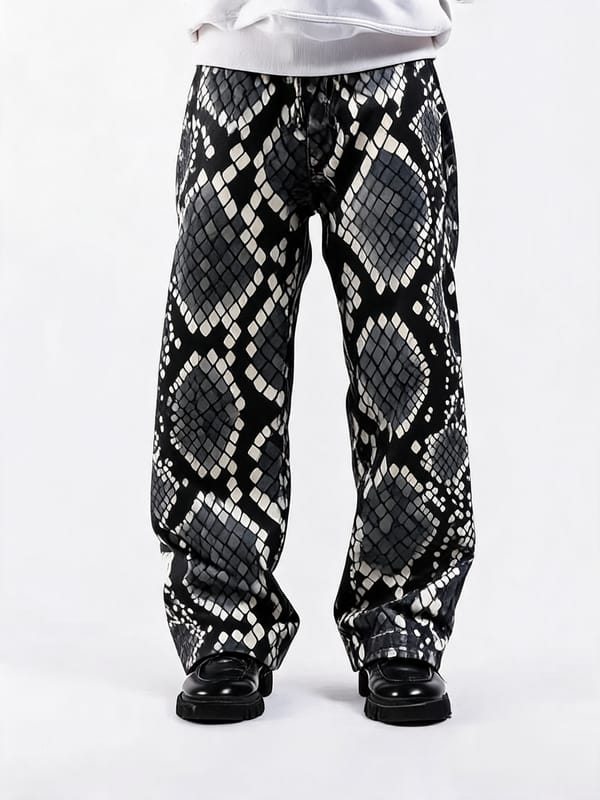 Toffle — Snake Skin Jeans