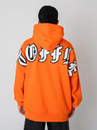 Orange Box Logo Hoodie view 4