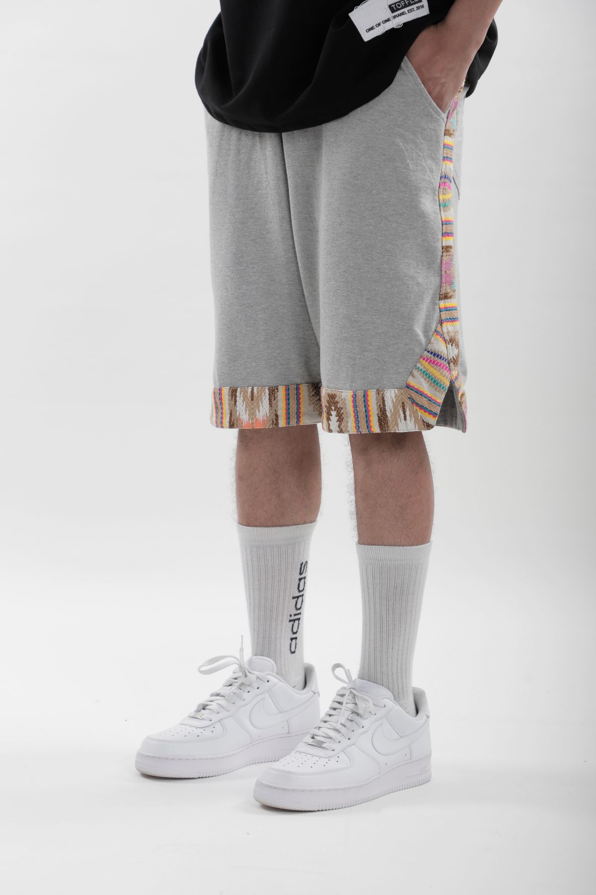 Grey Baller Shorts - image 1