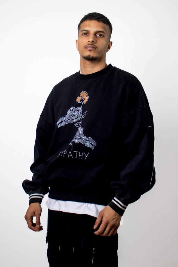 Toffle — Empathy Embroidered Sweatshirt