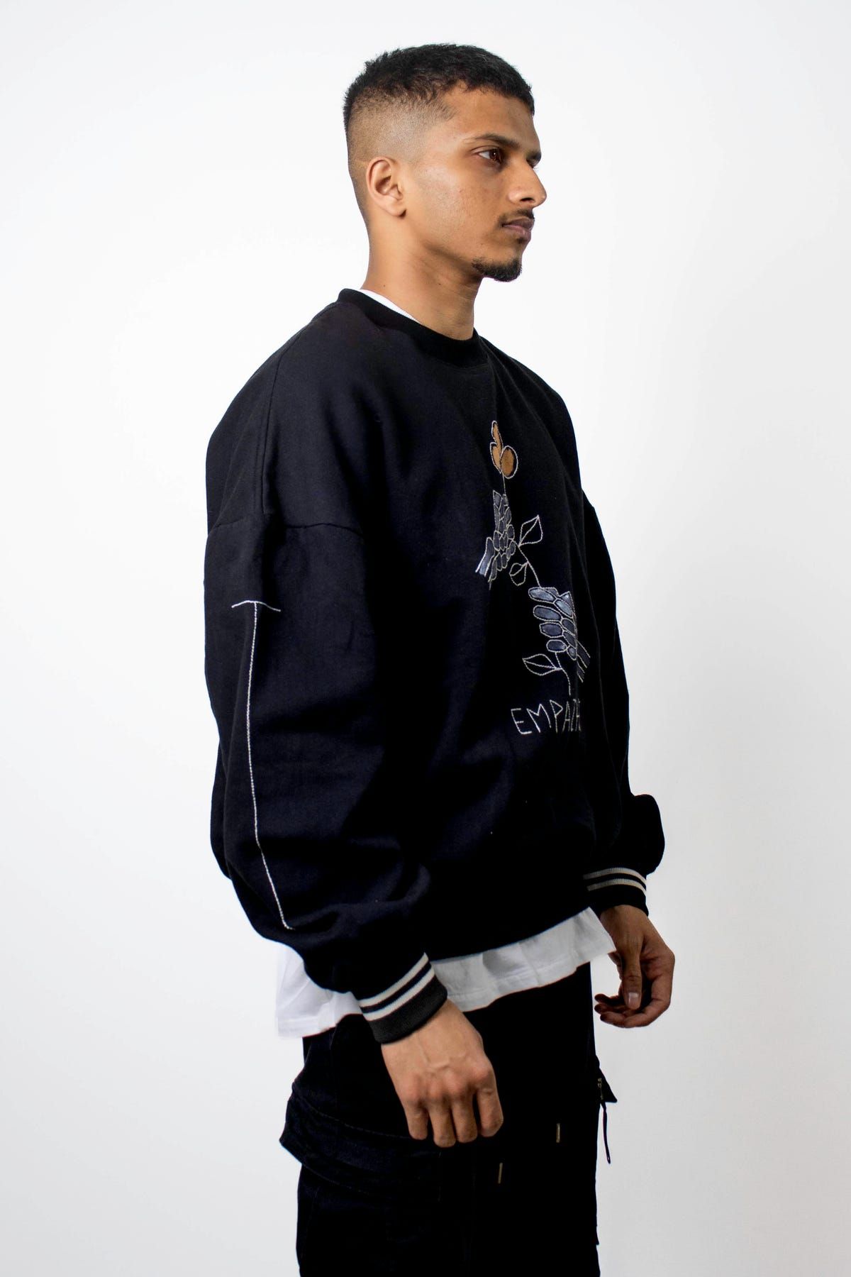 Empathy Embroidered Sweatshirt - image 2