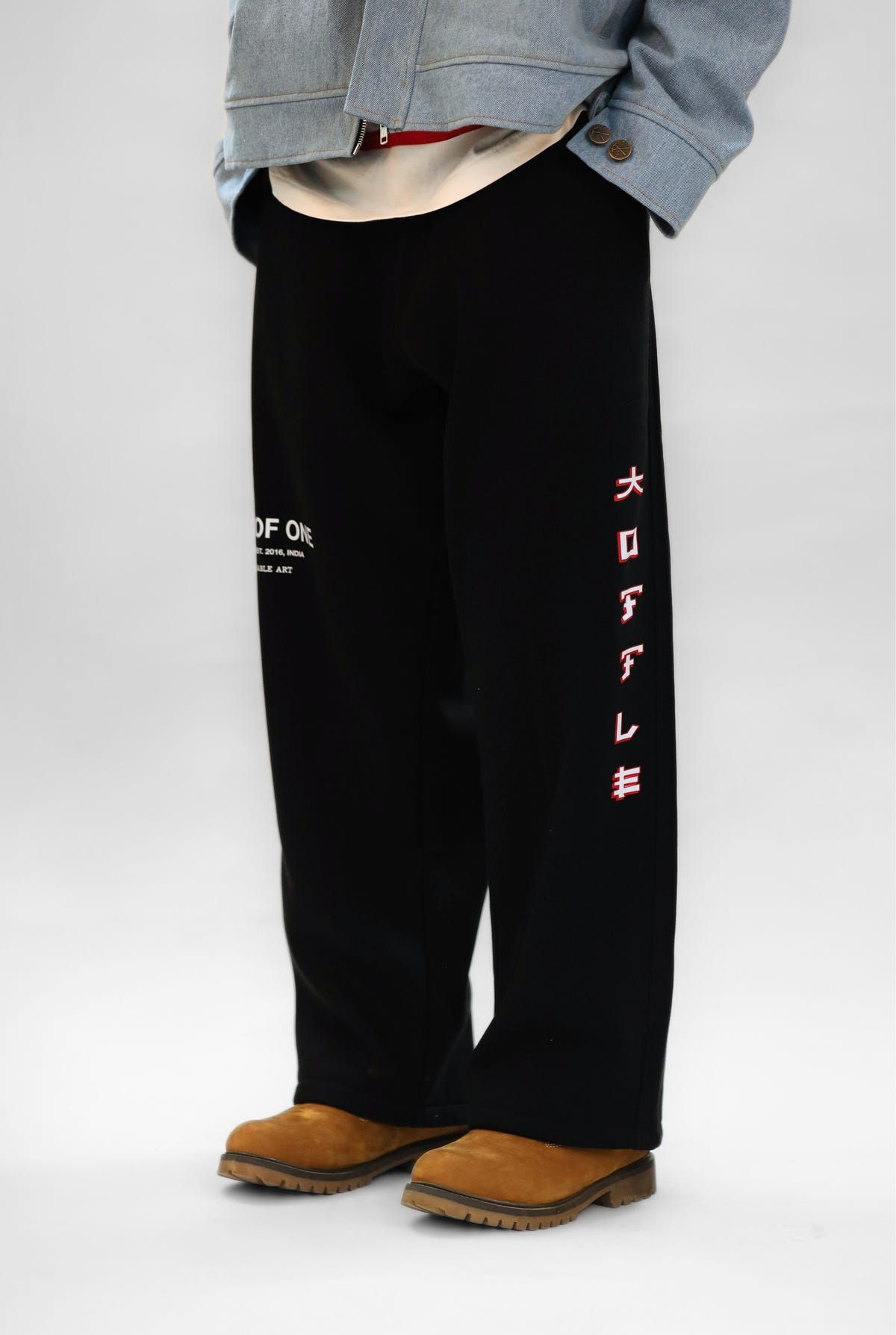 Hybrid Denim Style Joggers - image 1