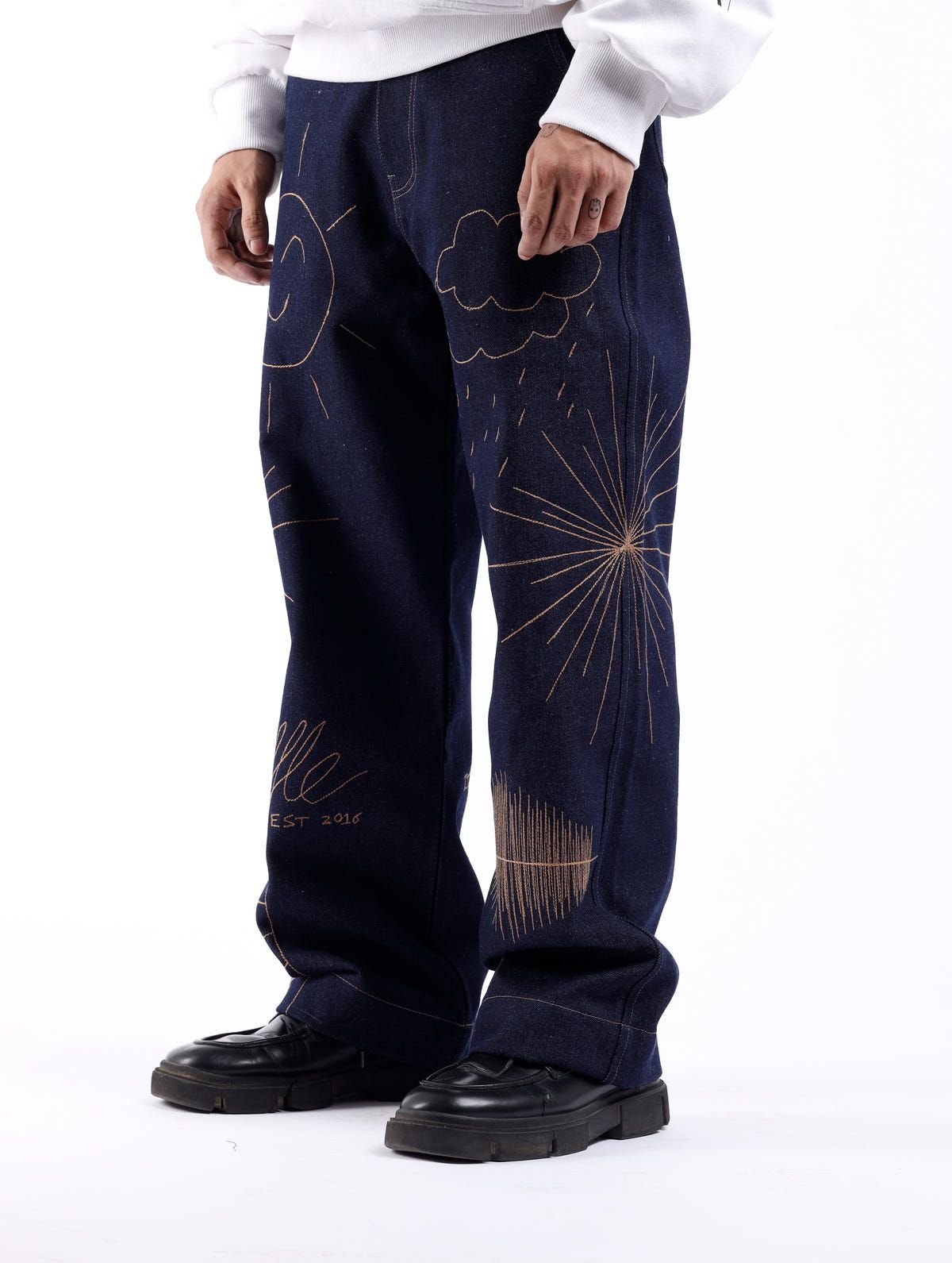 Raw Doodle Jeans - image 5