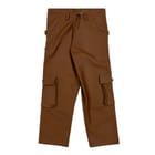 Brown Leather Carpenter Pants view 5