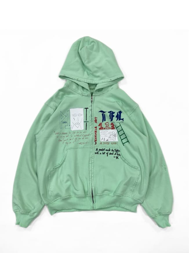 Modern Art 1 Hoodie - image 5