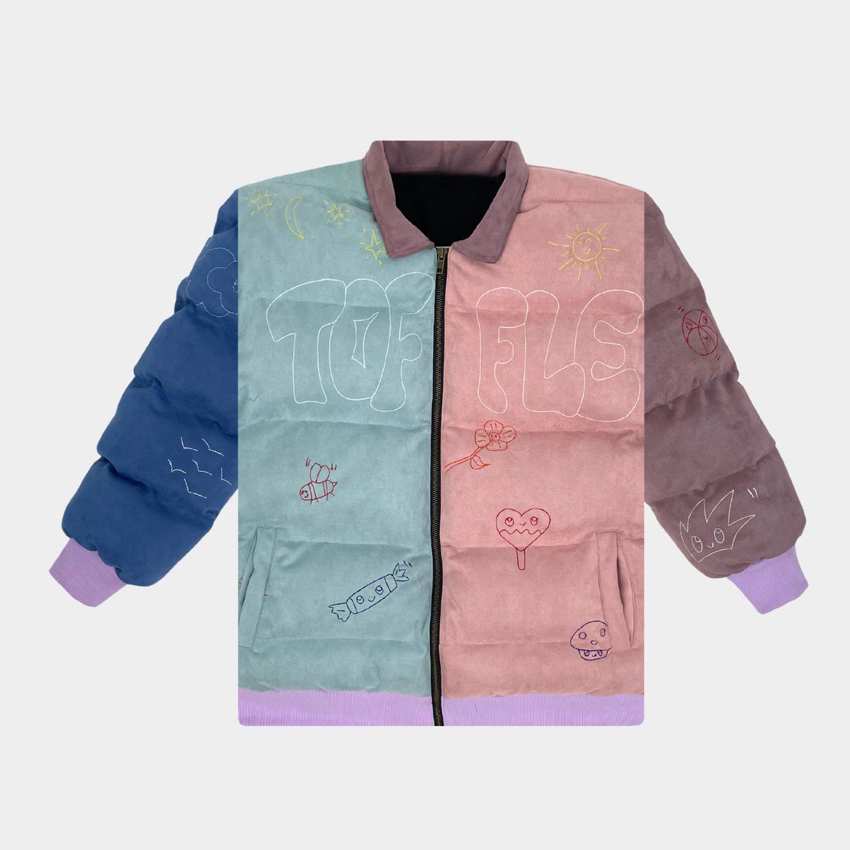 Pastel Puffer Jacket - image 6