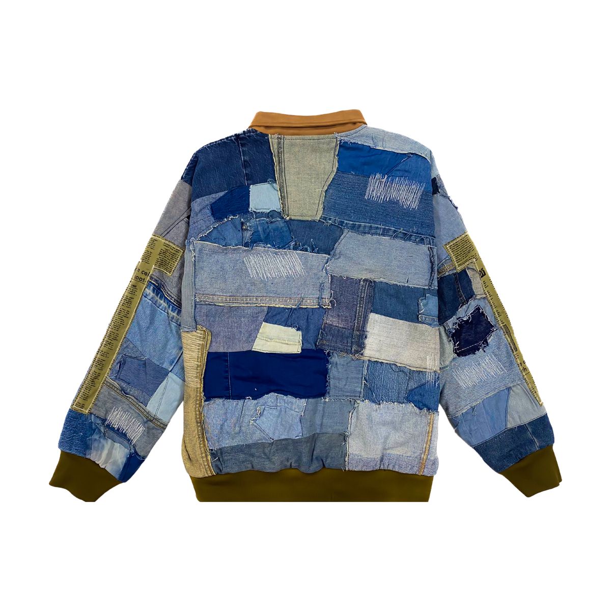 Denim Upcycled Jacket - image 5