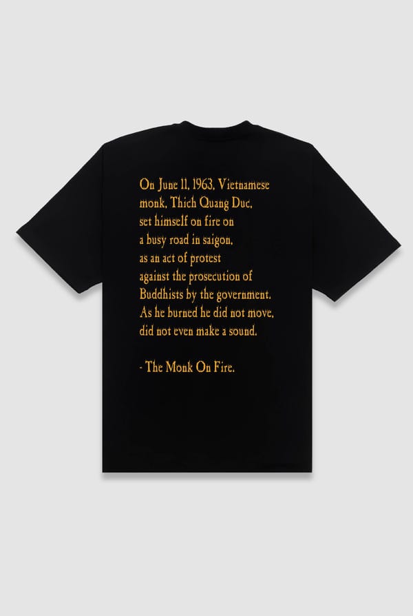 Toffle — Monk On Fire T-shirt