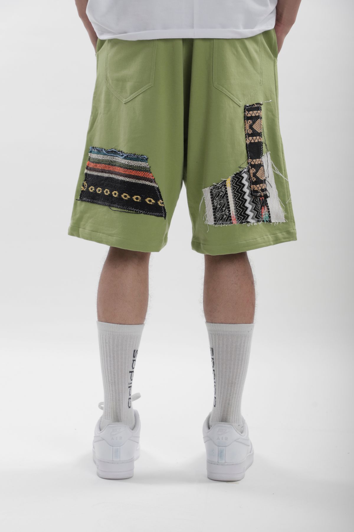Artistic Stitched Shorts - image 4