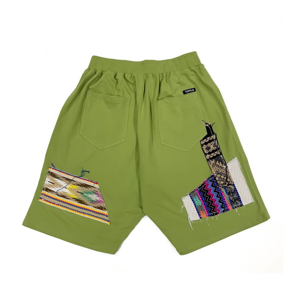Artistic Stitched Shorts - image 6