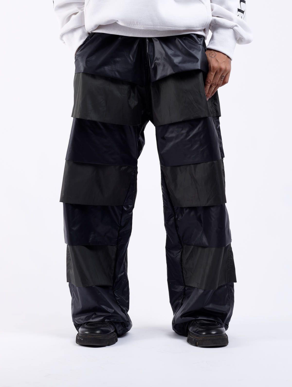 Layered Shell Jeans - image 1