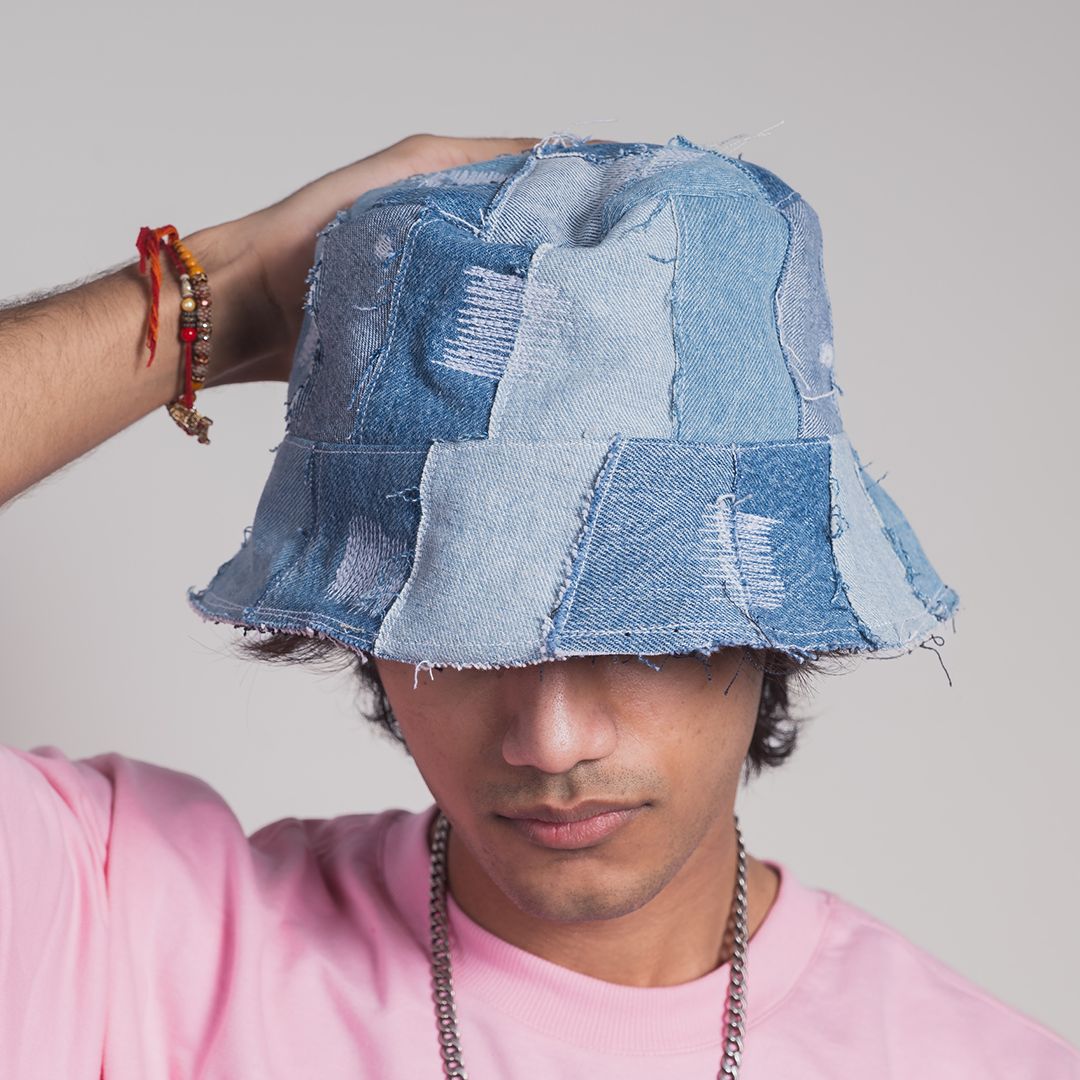 Denim Bucket Hat - image 3
