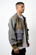 Reconstructed Olive Jacket view 2