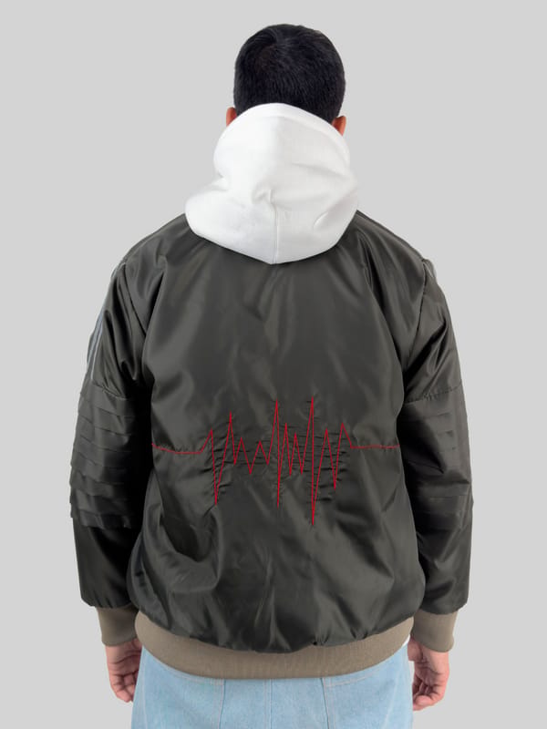 Toffle — Military Olive Bomber Jacket