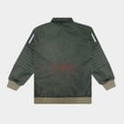 Military Olive Bomber Jacket view 6